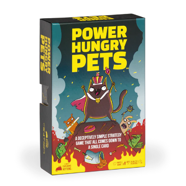 Power Hungry Pets Kortspill