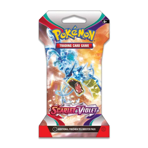 Pokemon TCG Scarlet & Violet Sleeved Booster(1stk)