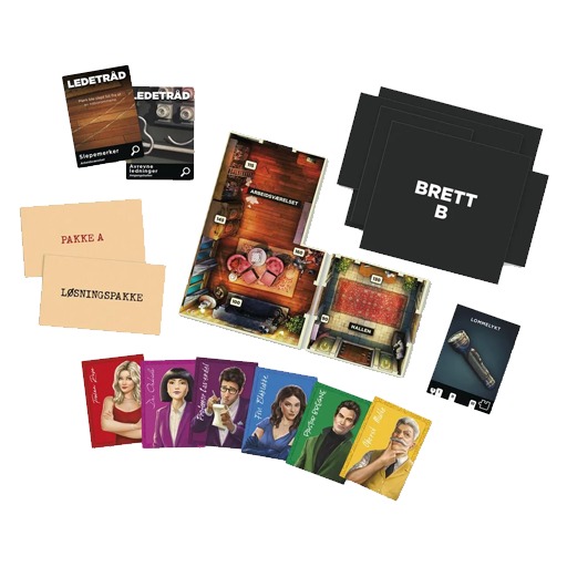 Cluedo Escape (Norsk) Brettspill