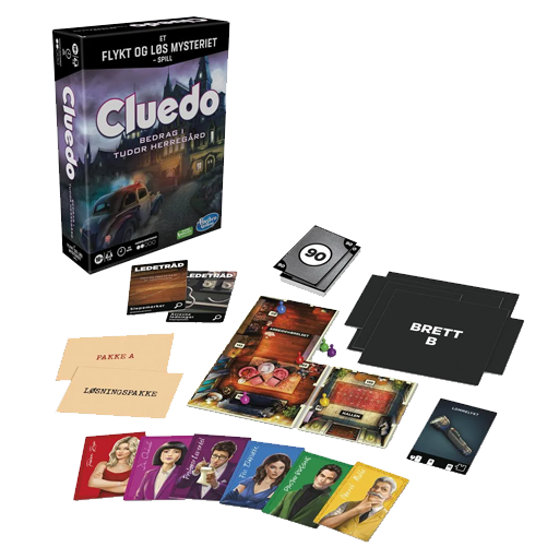 Cluedo Escape (Norsk) Brettspill