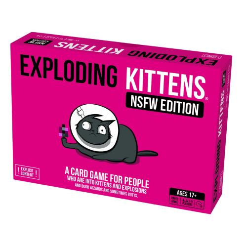 Exploding Kittens NSFW Edition Pink (Nordisk) Kortspill