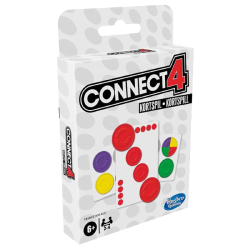 Connect 4 Kortspill (Norsk)