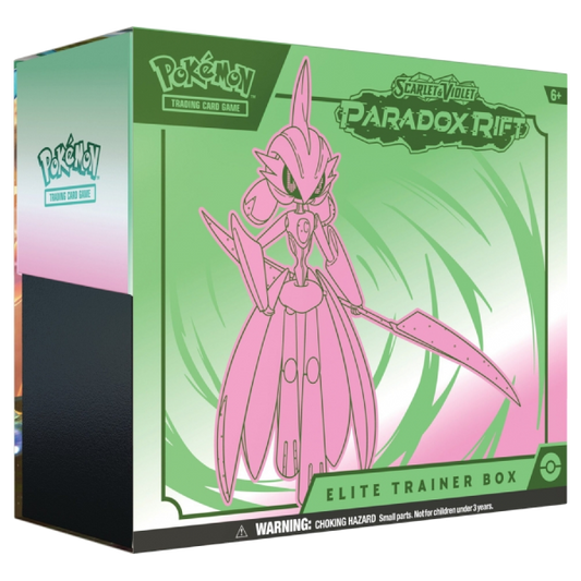 Pokemon TCG S&V Paradox Rift Iron Valiant - Elite Trainer Box
