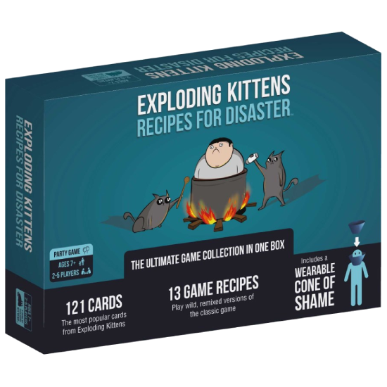 Exploding Kittens Recipes for Disaster Kortspill