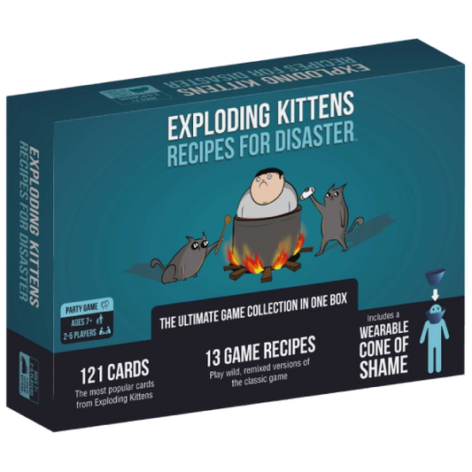 Exploding Kittens Recipes for Disaster Kortspill
