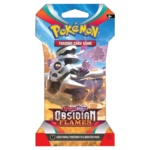 Pokemon TCG Obsidian Flames Sleeved Booster(1stk)