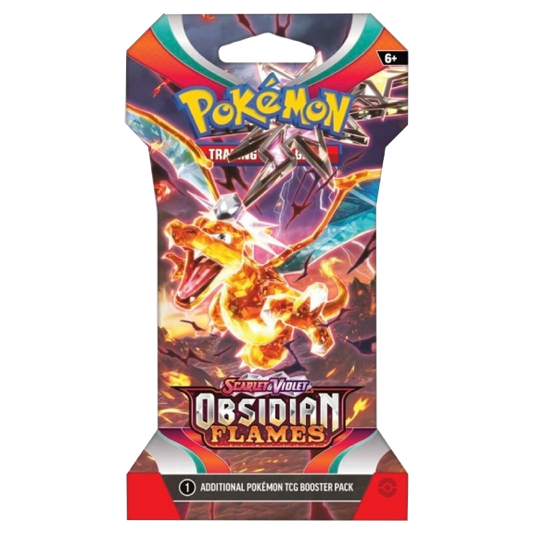 Pokemon TCG Obsidian Flames Sleeved Booster(1stk)