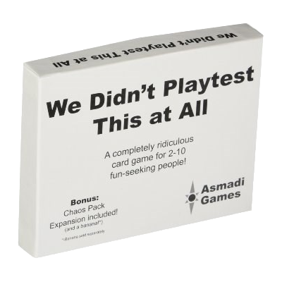 We Didnt Playtest This At All Kortspill
