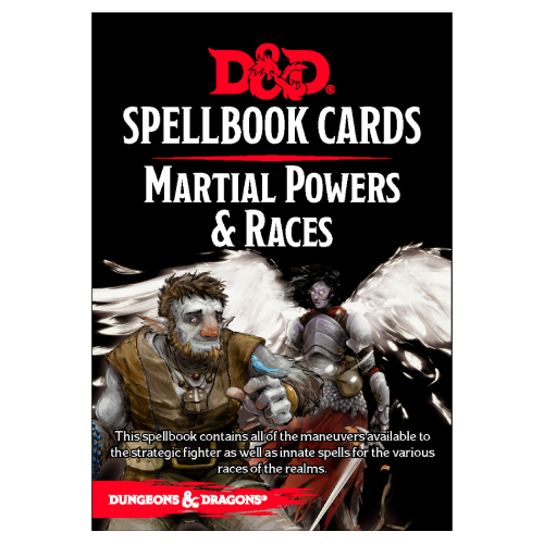 Dungeons & Dragons - Spell Deck Martial Power & Races (Fifth Edition)
