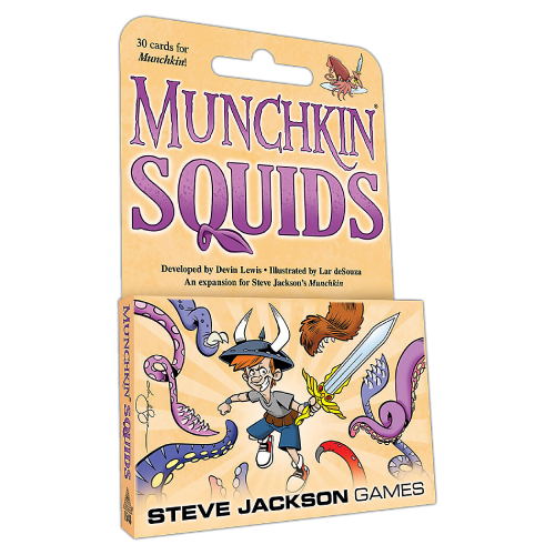 Munchkin Squids Utvidelse Kortspill