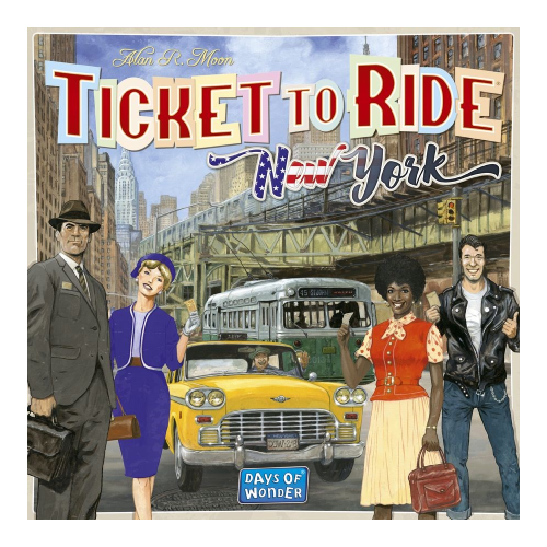 Ticket To Ride New York (Nordisk) Brettspill
