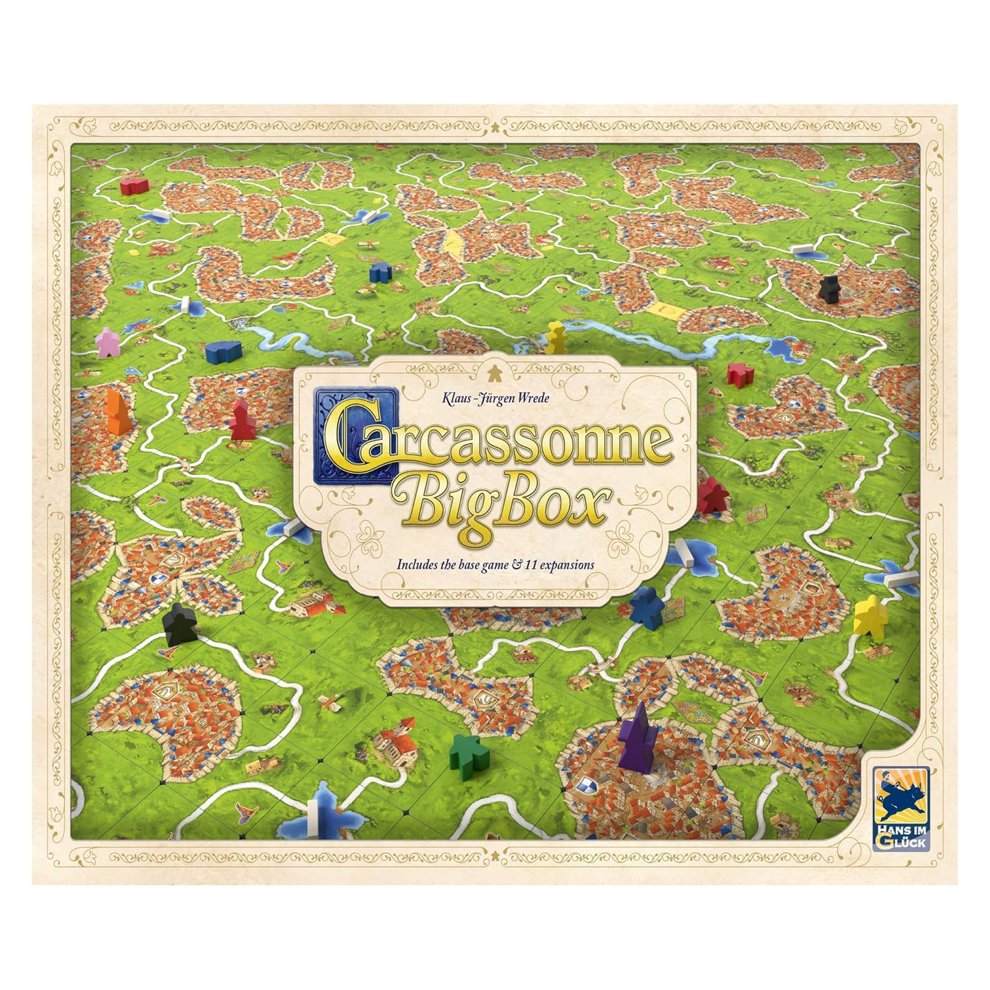 Carcassonne Big Box (Nordisk) Brettspill