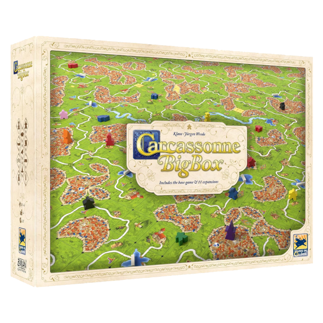 Carcassonne Big Box (Nordisk) Brettspill