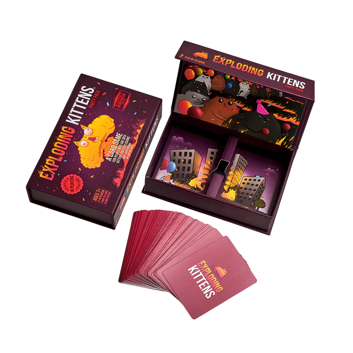 Exploding Kittens Party Pack Kortspill