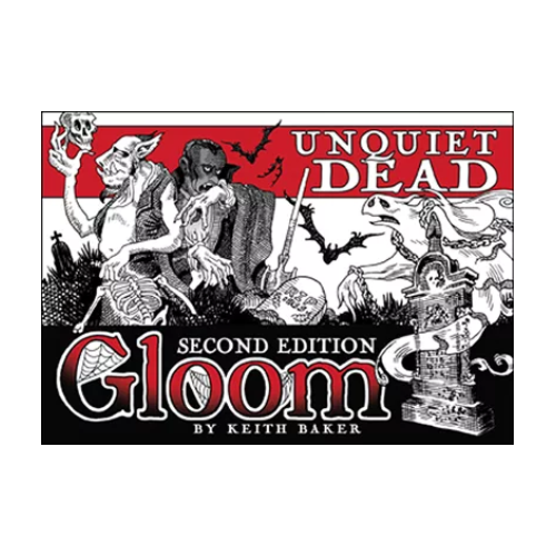 Gloom 2. Utgave Unquiet Dead Utvidelse Kortspill