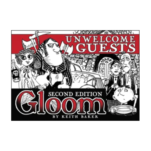 Gloom 2. Utgave Unwelcome Guests Utvidelse Kortspill