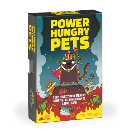Power Hungry Pets Kortspill