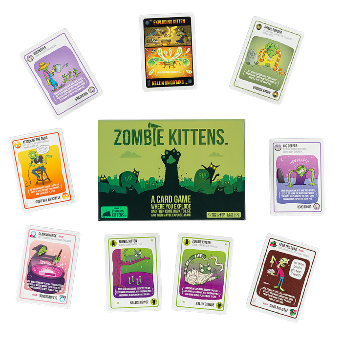 Zombie Kittens Kortspill