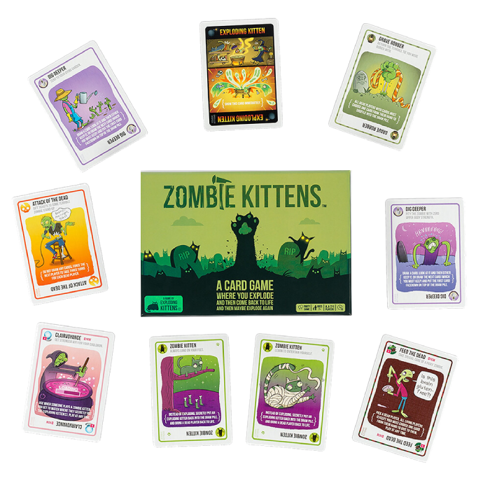 Zombie Kittens (Nordisk) Kortspill