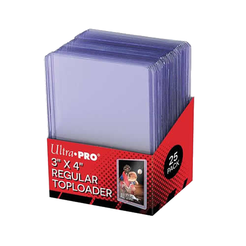 25 Ultra Pro Regular Toploaders
