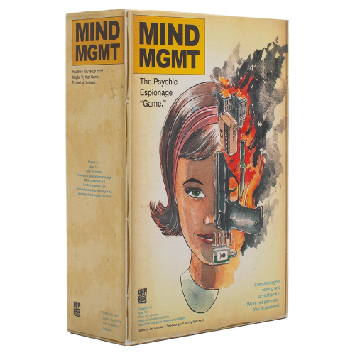 Mind MGMT Brettspill - The Psychic Espionage Game