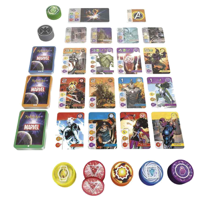 Splendor Marvel Brettspill