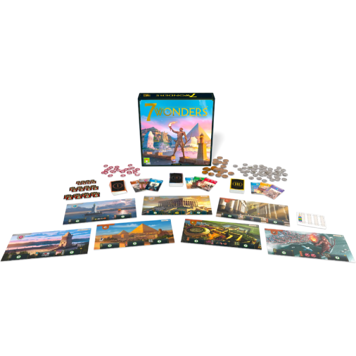 7 Wonders Nordic V2 Brettspill