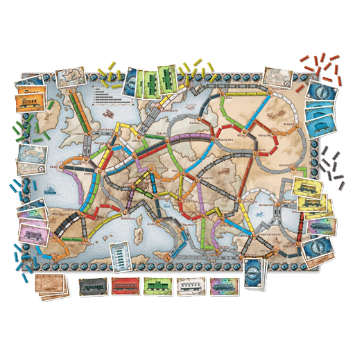 Ticket to Ride Europe Brettspill (Norsk)